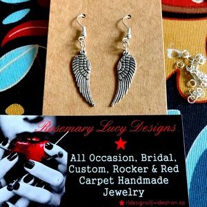 5/$30 Supernatural Angel wing earrings Castiel fans